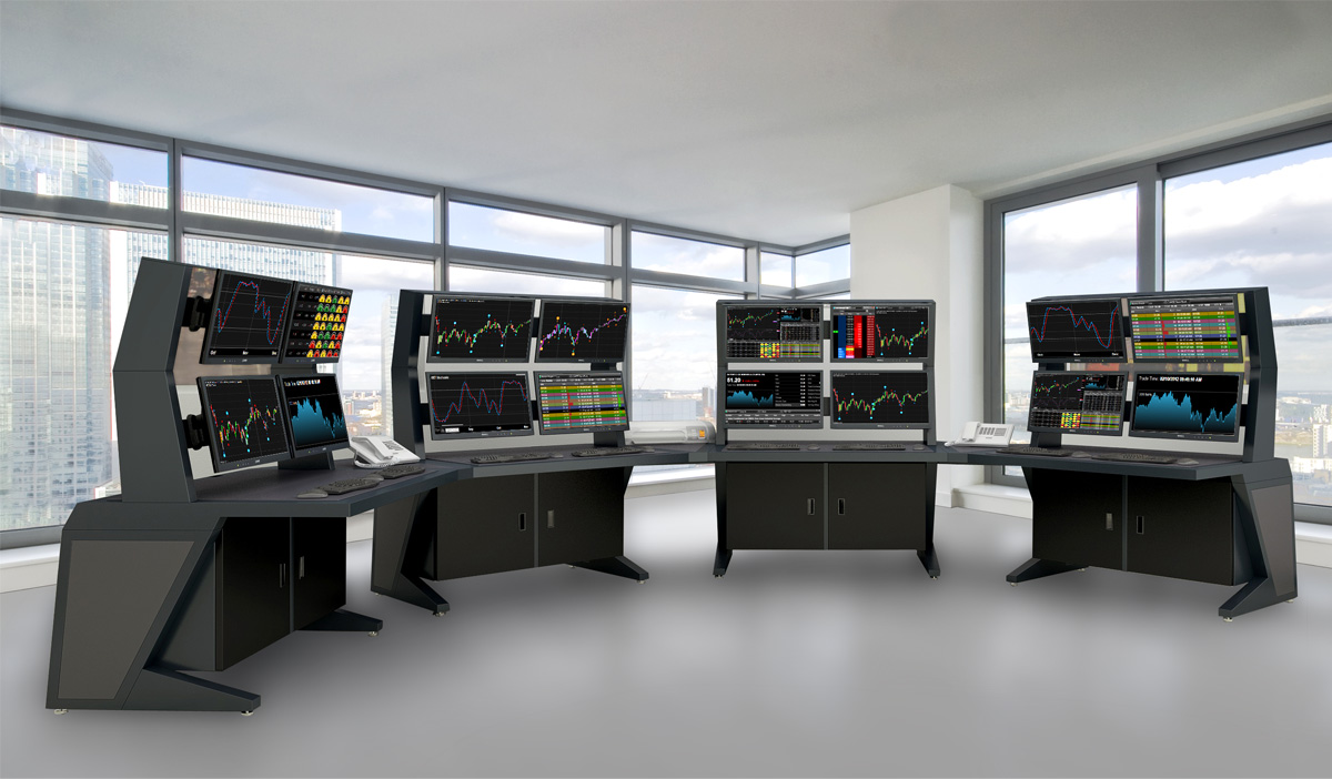 ImageVision Financial & Trading Floor Desks ImageVision Trading Floor Desks